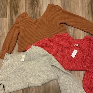 Gently Used Sweater Bundle